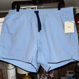 Cadets Men’s Cabana Swim Shorts in Light Blue SZ XL NWT